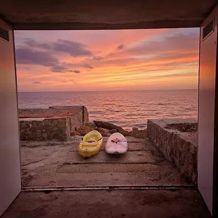 Apartman Sunset Seafront With Infinity Pool Santa Flavia