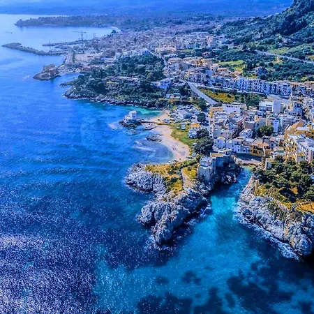 Sunset Seafront With Infinity Pool * Santa Flavia