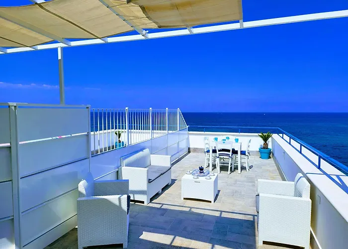 Sunset Seafront With Infinity Pool * Santa Flavia